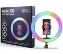 Фото 1 — Кільцева LED лампа RGB MJ26, 1 кріплення, керування на проводі