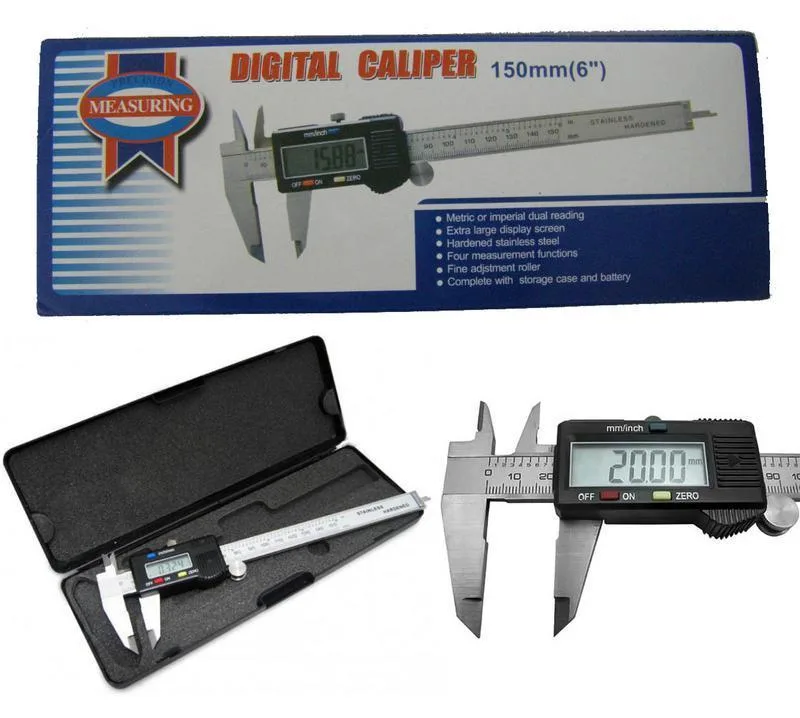 Штангенциркуль электронный с LCD дисплеем Digital Caliper 150 мм