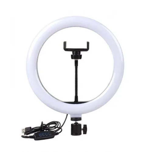 Лампа кольцевая LED CXB-300, 30 см, с креплением для телефона