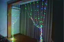 Фото 3 — Гірлянда Водоспад-штора, 2x2м, 320LED, мультиколор (синьо-зелено-червоний)