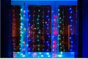Фото 4 — Гірлянда Водоспад-штора, 2x2м, 320LED, мультиколор (синьо-зелено-червоний)