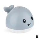 Photo 3 — Glowing whale spray bath toy with fountain, grey