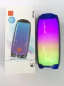 Фото 2 — Бездротова Bluetooth-колонка JBL Pulse 4, з підсвіткою, радіо, мікрофоном, вологозахищена
