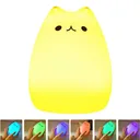 Photo 4 — Silicone Kids' Night Light "Cat" 7 Modes