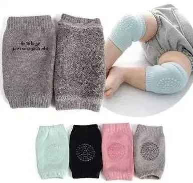Дитячі наколінники Children Knee Protector, колір рожевий, сірий, чорний