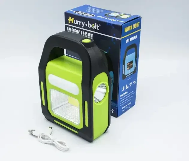 Ліхтар переносний з акумулятором, сонячною батареєю та Power Bank OR-9708A-2