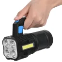 Photo 1 — Rechargeable LED Handheld Flashlight LF-S09, USB