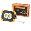 Фото 2 — Переносний прожектор LL-802, 20W COB+1W, Power Bank, 2 АКБ у комплекті