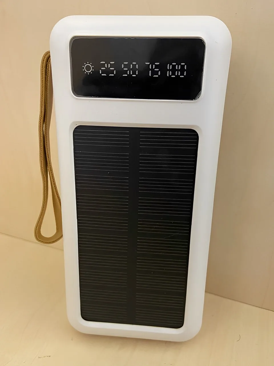 Павербанк Viaking 30000 mAh із сонячною панеллю, 4 кабелі