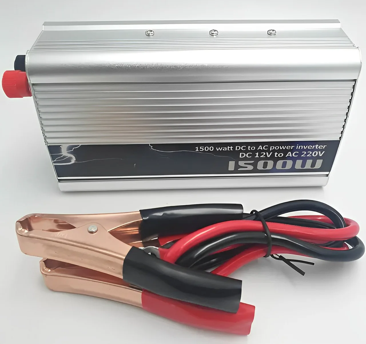 Інвертор автомобільний перетворювач напруги 12V/220V, 1500 Вт, з USB-виходом