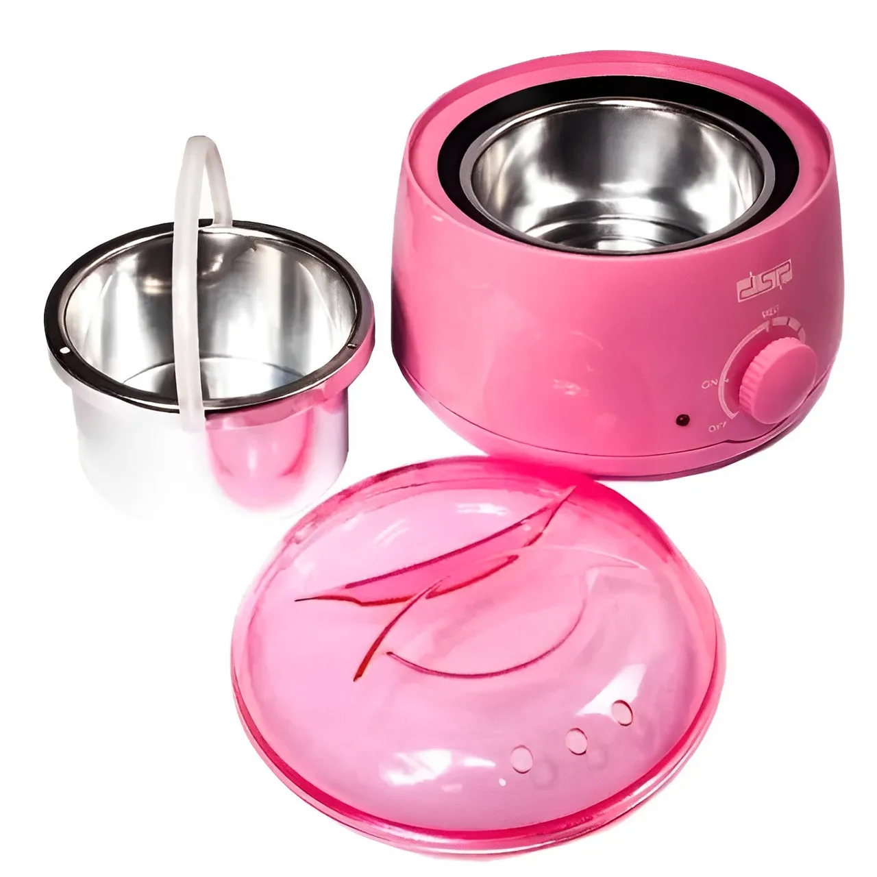 Воскоплав для депіляції DSP F-70004 Beauty Skincare, рожевий