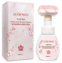 Фото 2 — Мус-пінка для вмивання з амінокислотами LUOFMISS Sakura Amino Acid Mousse Cleanser