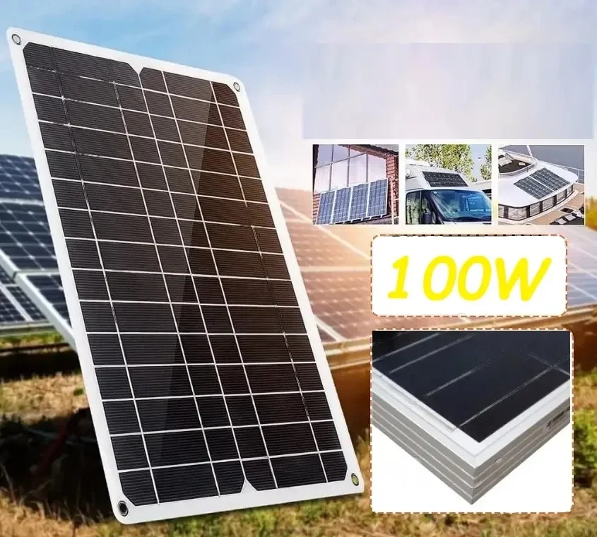 Сонячна панель Solar Board 100W, габарити 1200*540*35мм