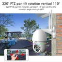 Фото 5 — Камера IP вулична відеоспостереження поворотна WiFi Sdeter IPC-V380-Q10 1080P