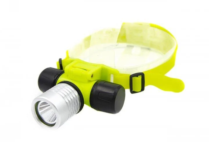 Подводный налобный фонарь Bailong BL-56/5390 CREE XR-E Q5, желтый