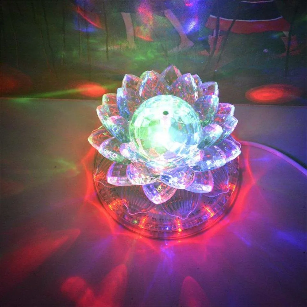 Лампа диско Лотос LED lotus lantern 2