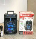 Фото 6 — Колонка-валіза Kimiso QS-845 8" бездротова портативна Bluetooth з караоке