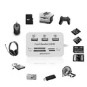 Фото 1 — Картридер-концентратор HUB USB Combo 2.0, USB/MS/MS Pro Duo/SD/M2/MMC/MicroSD