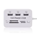 Фото 2 — Картридер-концентратор HUB USB Combo 2.0, USB/MS/MS Pro Duo/SD/M2/MMC/MicroSD