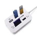 Фото 3 — Картридер-концентратор HUB USB Combo 2.0, USB/MS/MS Pro Duo/SD/M2/MMC/MicroSD