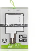 Фото 1 — Зарядний пристрій мережевий BAVIN PC522 35W Fast Charger, 5V-3.4A