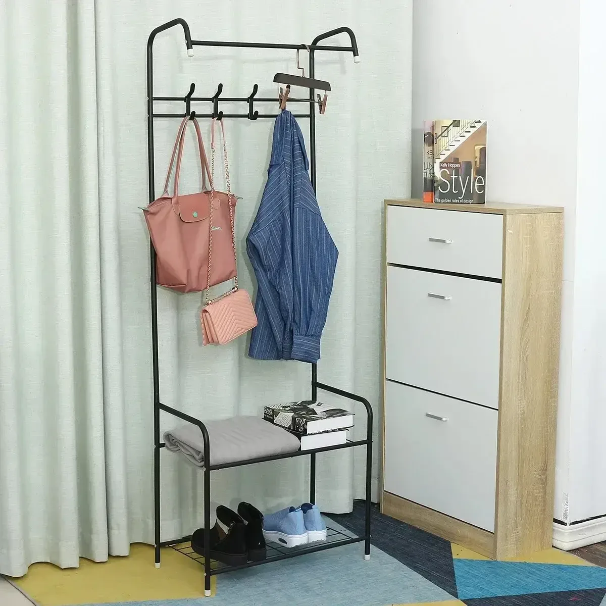 Підлогова вішалка для одягу металева Corridor Rack