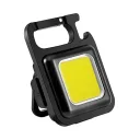 Photo 3 — Rechargeable LED COB Keychain Flashlight with Carabiner and Magnet, 500mAh