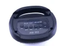 Фото 4 — Колонка портативна Bluetooth AM-303, LED-підсвітка, чорна