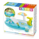 Фото 5 — Дитячий надувний ігровий центр Intex Алігатор 201х170х84 см, з гіркою та аксесуарами 57165