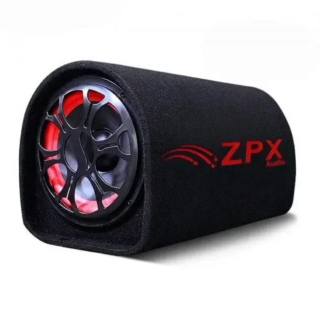 Активний сабвуфер-бочка ZPX Audio ZX-10Sub, 1000W з Bluetooth колонкою для авто
