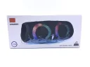 Фото 6 — Міні колонка Charge-5 з акумулятором, Bluetooth, MP3/FM/microSD, RGB підсвіткою, чорна