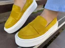 Photo 4 — Women's Moccasins Genuine Suede UA-TM0670 Yellow