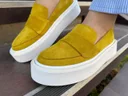 Photo 5 — Women's Moccasins Genuine Suede UA-TM0670 Yellow