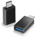 Фото 1 — Перехідник USB OTG-01 з телефону на флешку - Type-C чорні