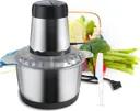Photo 3 — Food Chopper Rainberg RB-2202, 2L Bowl, 4 Stainless Steel Blades, 1300W