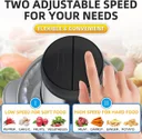 Photo 4 — Food Chopper Rainberg RB-2202, 2L Bowl, 4 Stainless Steel Blades, 1300W