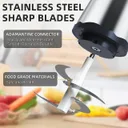 Photo 5 — Food Chopper Rainberg RB-2202, 2L Bowl, 4 Stainless Steel Blades, 1300W