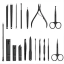Photo 5 — Manicure Set 18 pieces in case for manicure and pedicure