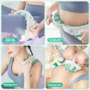 Photo 3 — Round Roller Massager for Waist and Abs, Leg Clamp Ring W3