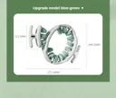Photo 4 — Round Roller Massager for Waist and Abs, Leg Clamp Ring W3