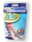 Фото 4 — Компресійні гольфи на блискавці Zip Sox проти набряклості ніг, бежеві, S/M