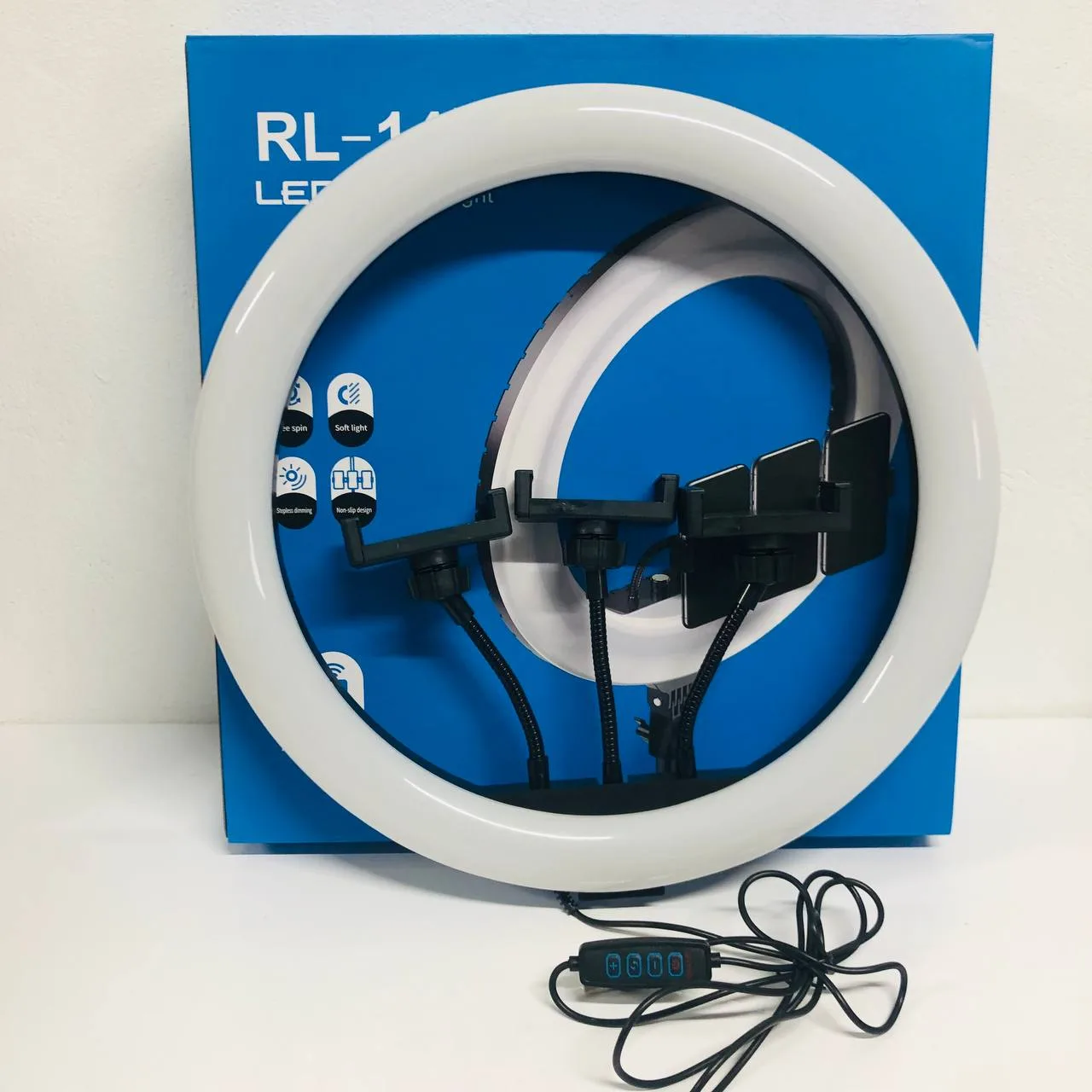 Кільцева LED-лампа RL-14, 36 см