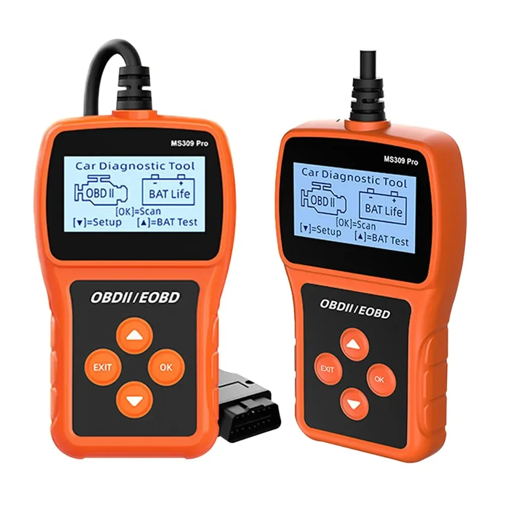 Сканер OBD2 MS309PRO, тестер акумулятора, зчитувач кодів несправностей