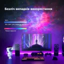 Фото 3 — Нічник-проектор зоряного неба Космонавт великий, лазерний, з пультом і таймером