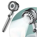 Фото 2 — Лійка душова масажна 4в1 Shower Head 360°, 3 режими, кнопка вимкнення води, масажні шипи