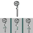 Фото 6 — Лійка душова масажна 4в1 Shower Head 360°, 3 режими, кнопка вимкнення води, масажні шипи