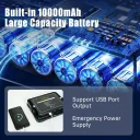 Фото 3 — LED-лампа прямокутна MM600 з акумулятором для фотостудії та кемпінгу