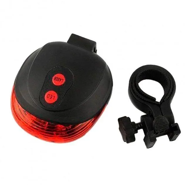Ліхтарик велосипедний з кріпленням BL-118 BIKE LIGHT+LASER