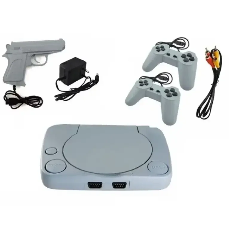 Игровая консоль LH-999 с джойстиками и пистолетом, 999 8-битных игр