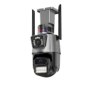 Photo 6 — Outdoor PTZ security WiFi camera Dual Lens Zoom 8MP, siren, zoom, iCSee remote access
